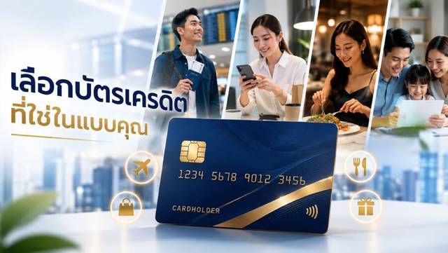 เลือกบัตรเครดิตยังไงให้คุ้ม? คู่มือคัดเลือกบัตร และแนะนำบัตรเด่นแยกตามสายการใช้งาน